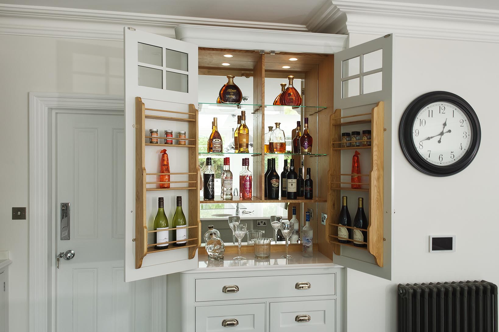 Bespoke Drinks Cabinet Wine Storage Charlie Kingham Surrey
