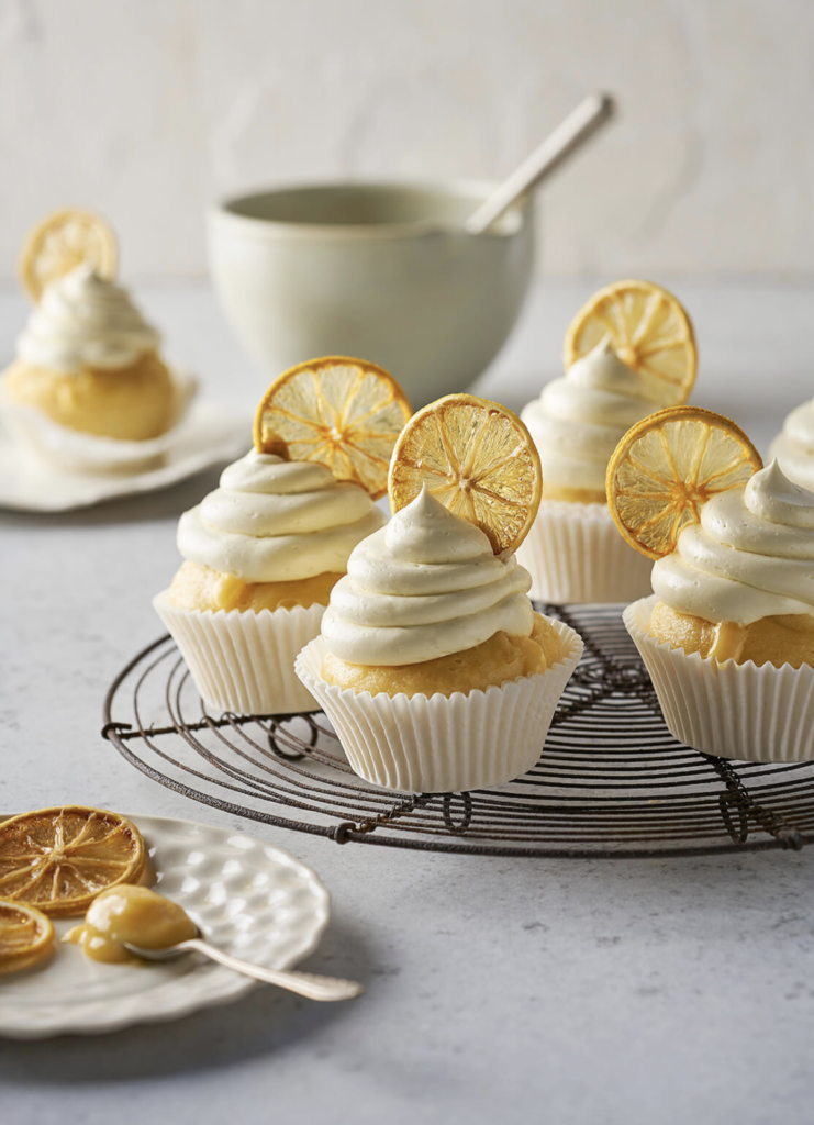 Lemon Curd Cupcakes recipe - Charlie Kingham | Bespoke kitchens