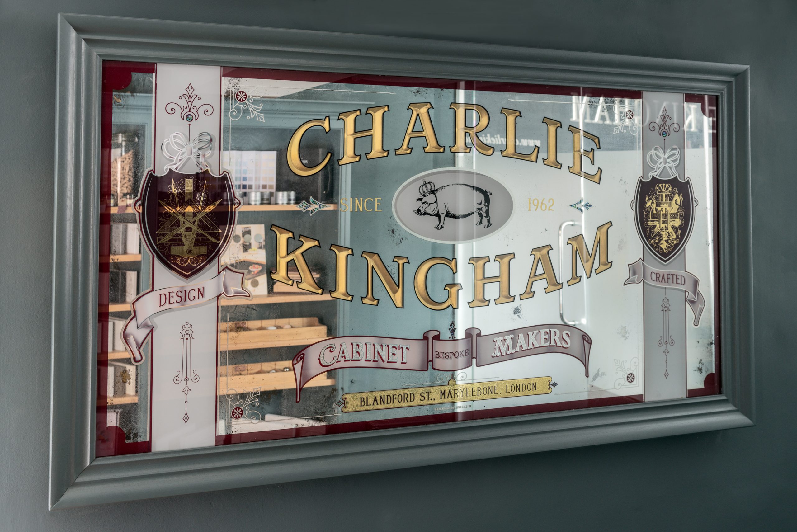 001. Charlie Kingham bespoke kitchen shaker style antiques Guildford Surrey Alton Hampshire.